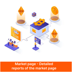 Market page - Detailed reports of the market page
