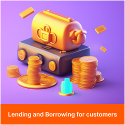 Lending and Borrowing for customers