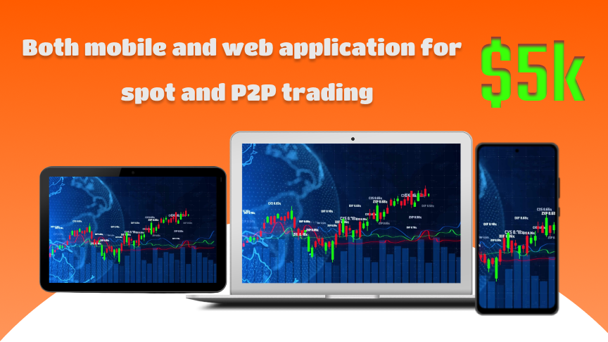Spot and P2P Trading Platform