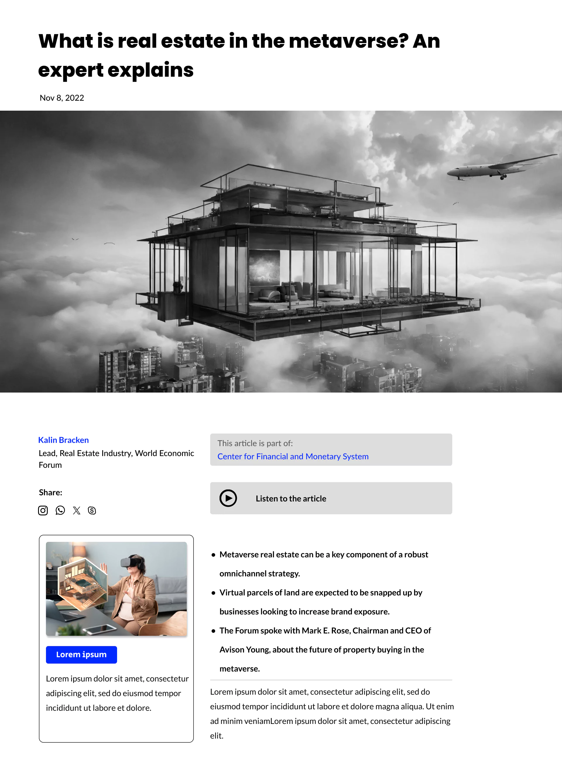 Metaverse Real Estate