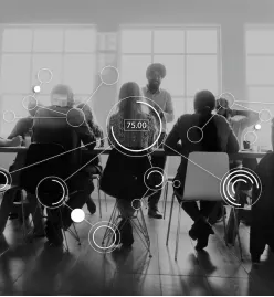 Connection activity and turnover and connected companies and services