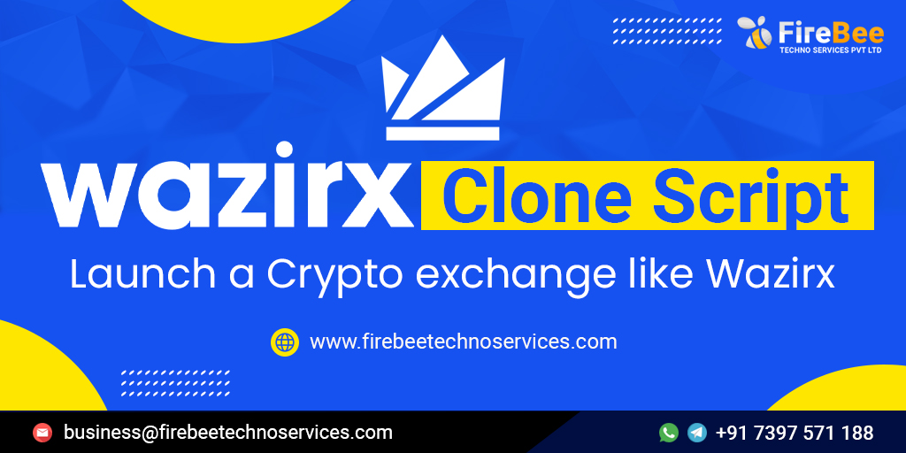 WazirX Clone Script | Fire Bee Techno Services