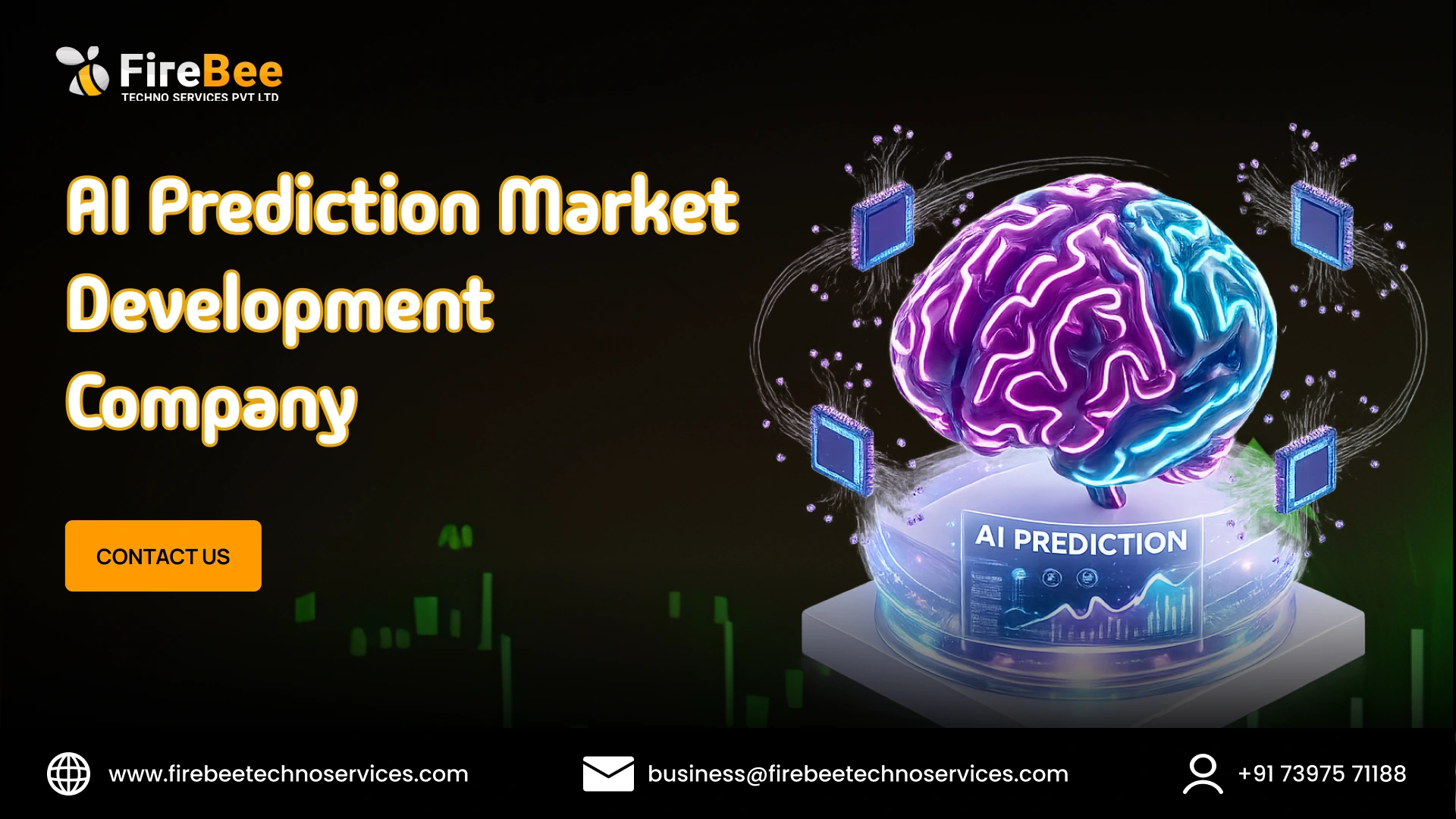  AI Prediction Market Platform — 官网预览图