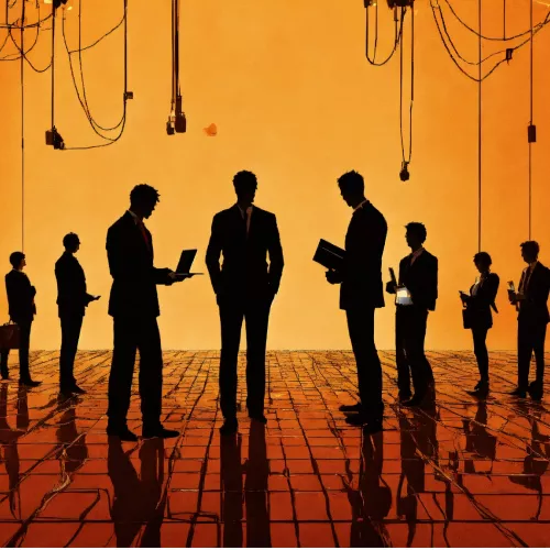 Connection activity and turnover and connected companies