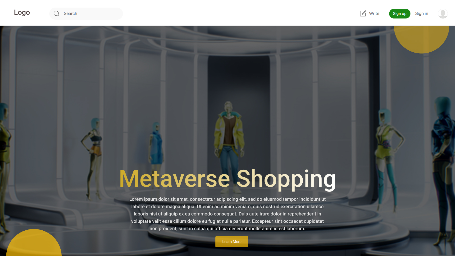Metaverse shopping