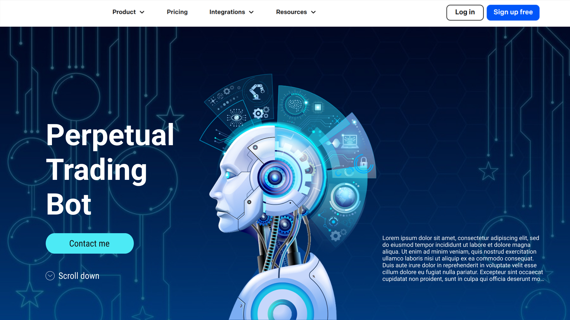 Perpetual Trading bot